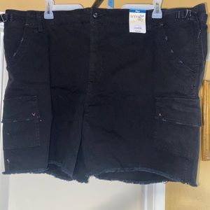 Black Terra Sky Shorts size 24W